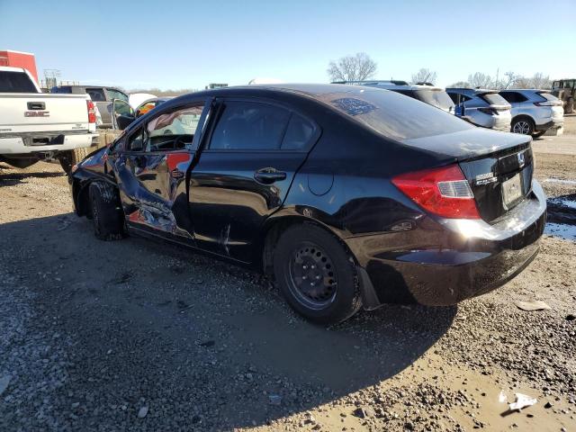 Image 2 of 2012 HONDA CIVIC LX 2012 with VIN 19XFB2F57CE095977