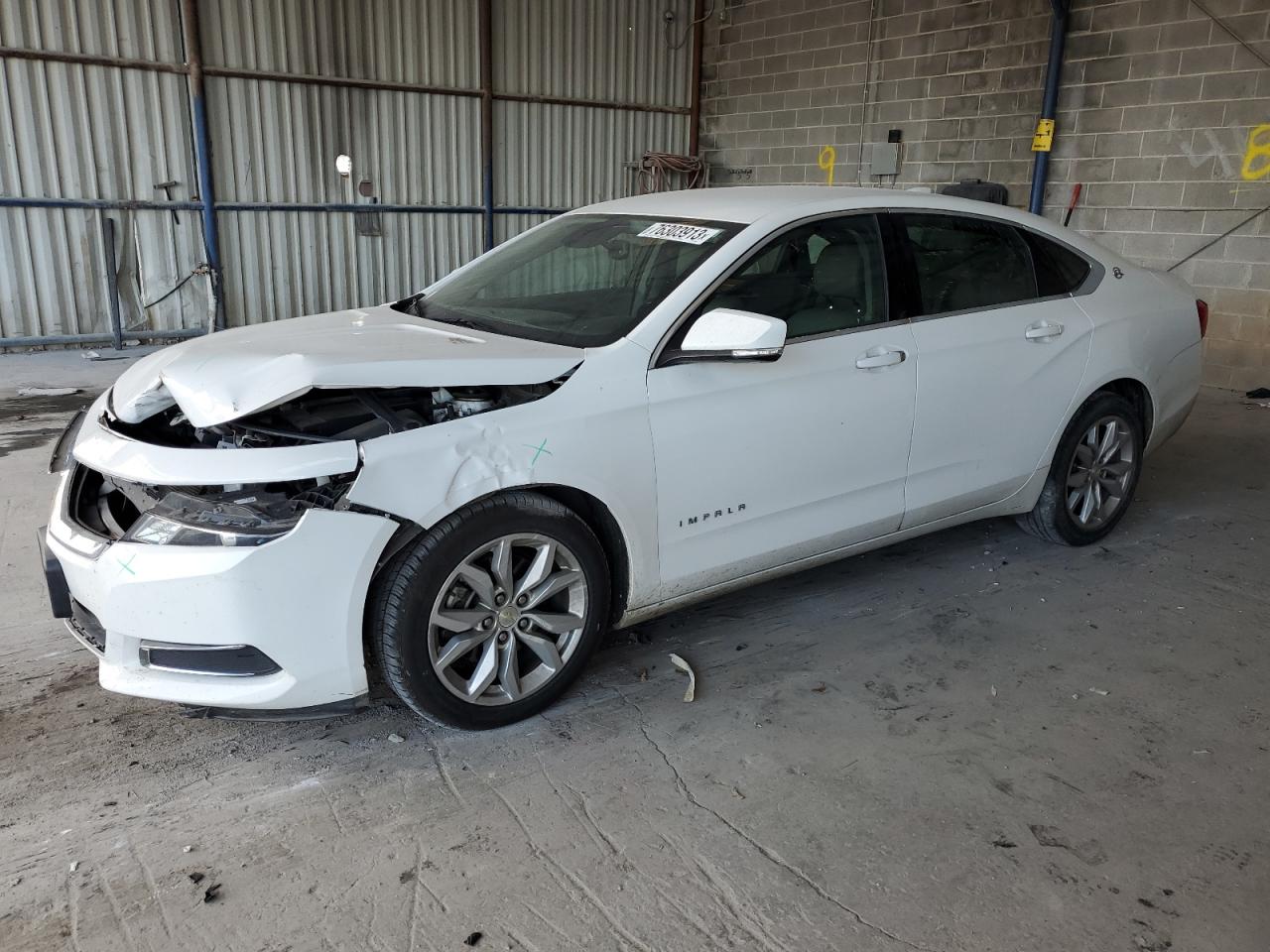 Image 1 of 2017 CHEVROLET IMPALA LT 2017 with VIN 2G1105S37H9125970