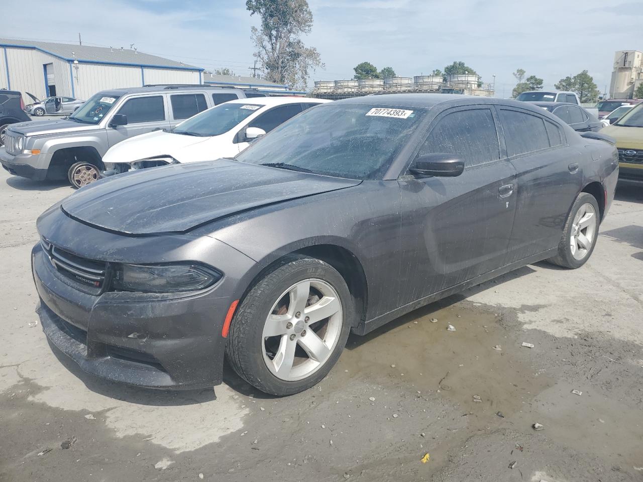 Image 1 of 2015 DODGE CHARGER SE 2015 with VIN 2C3CDXBG4FH878818