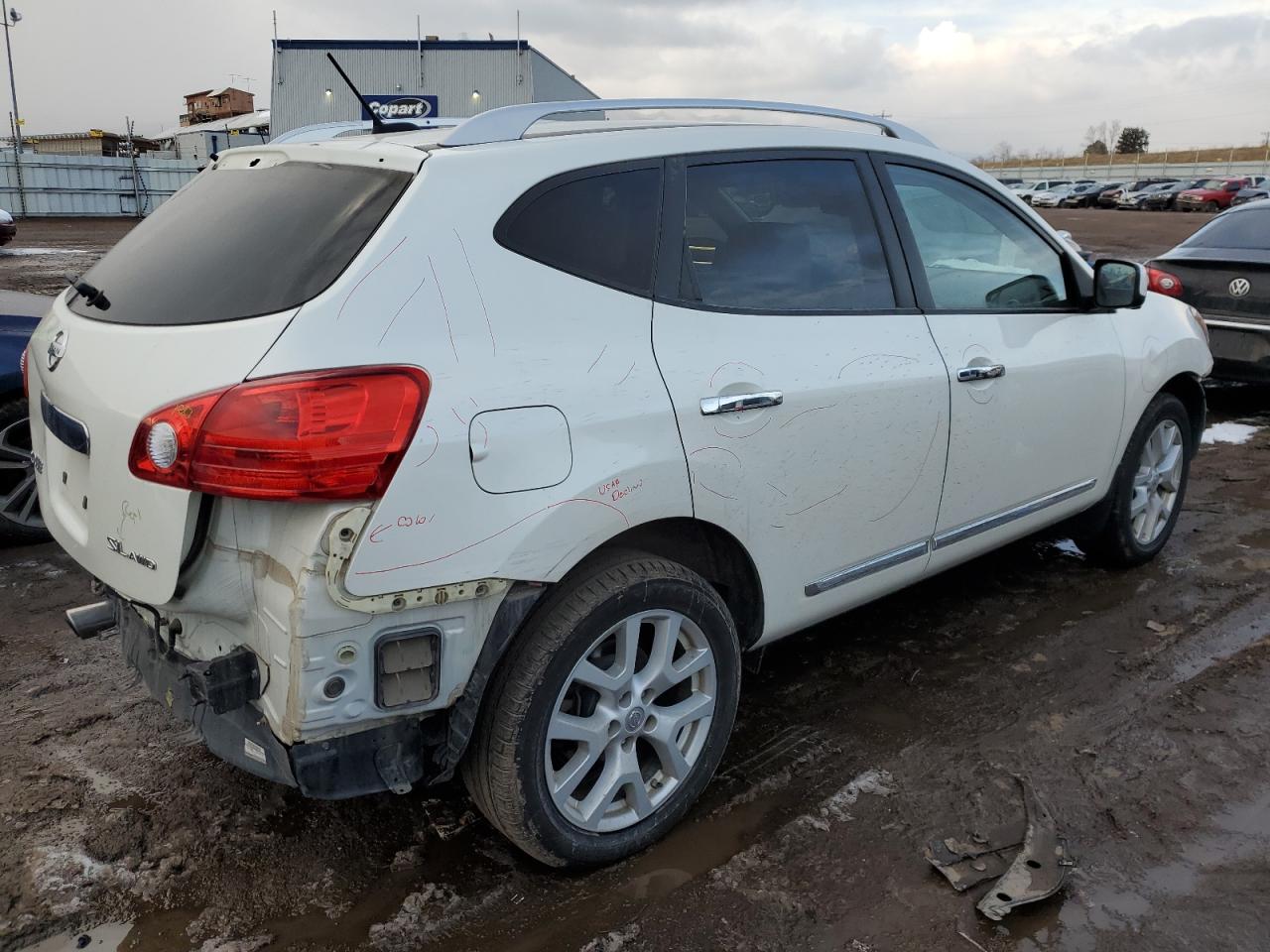 Image 3 of 2012 NISSAN ROGUE S 2012 with VIN JN8AS5MV6CW420711