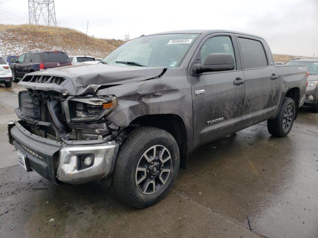 Image 1 of 2019 TOYOTA TUNDRA CREWMAX SR5 2019 with VIN 5TFDW5F15KX789835