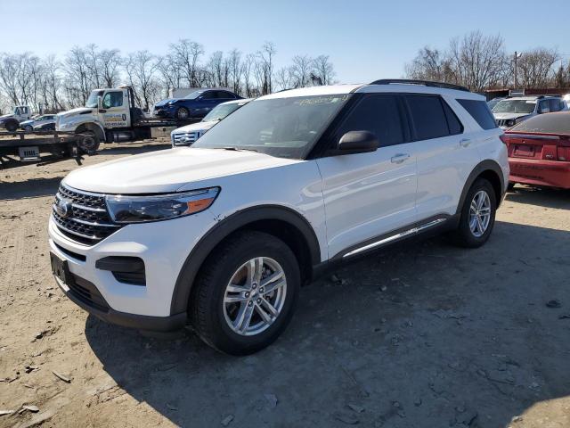 Image 1 of 2021 FORD EXPLORER XLT 2021 with VIN 1FMSK8DH7MGB86999