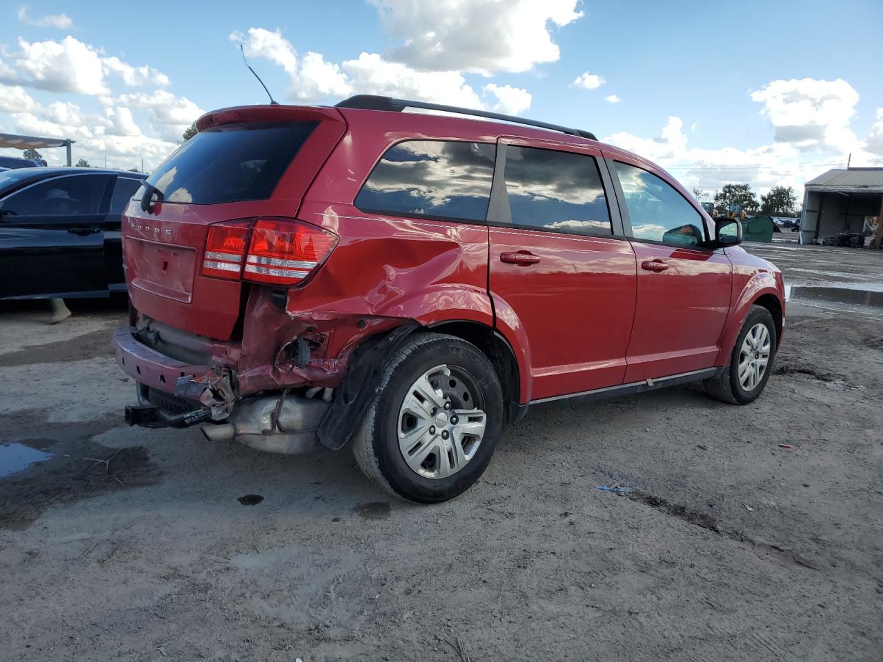 Image 3 of 2017 DODGE JOURNEY SE 2017 with VIN 3C4PDCAB1HT675570