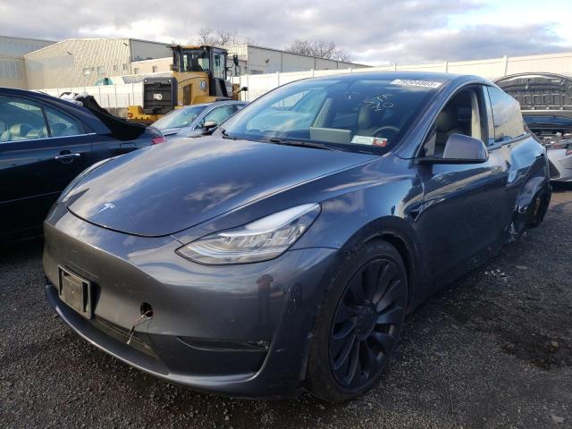 Image 1 of 2020 TESLA MODEL Y  2020 with VIN 5YJYGDEF7LF027947