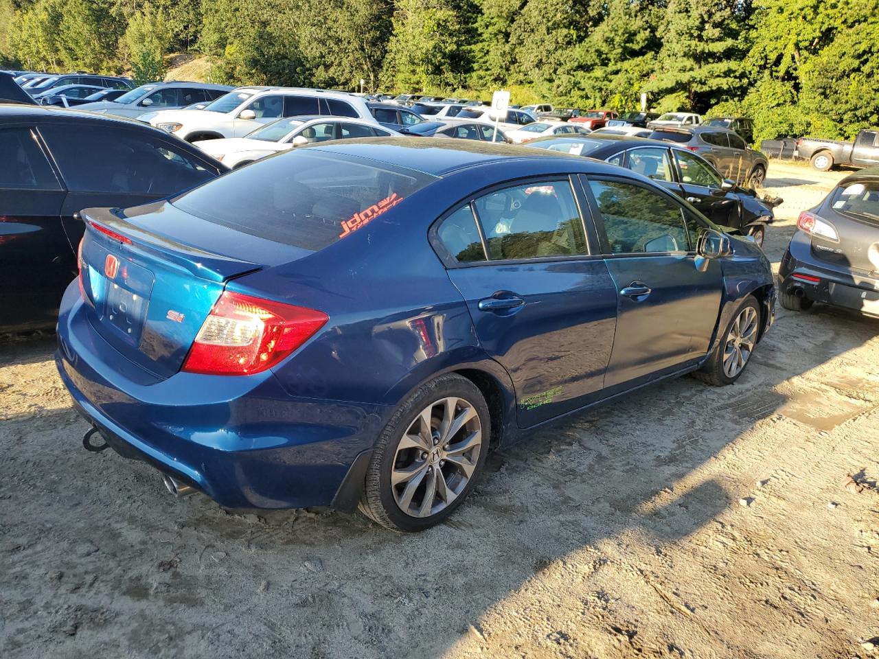 Image 3 of 2012 HONDA CIVIC SI 2012 with VIN 2HGFB6E51CH705354