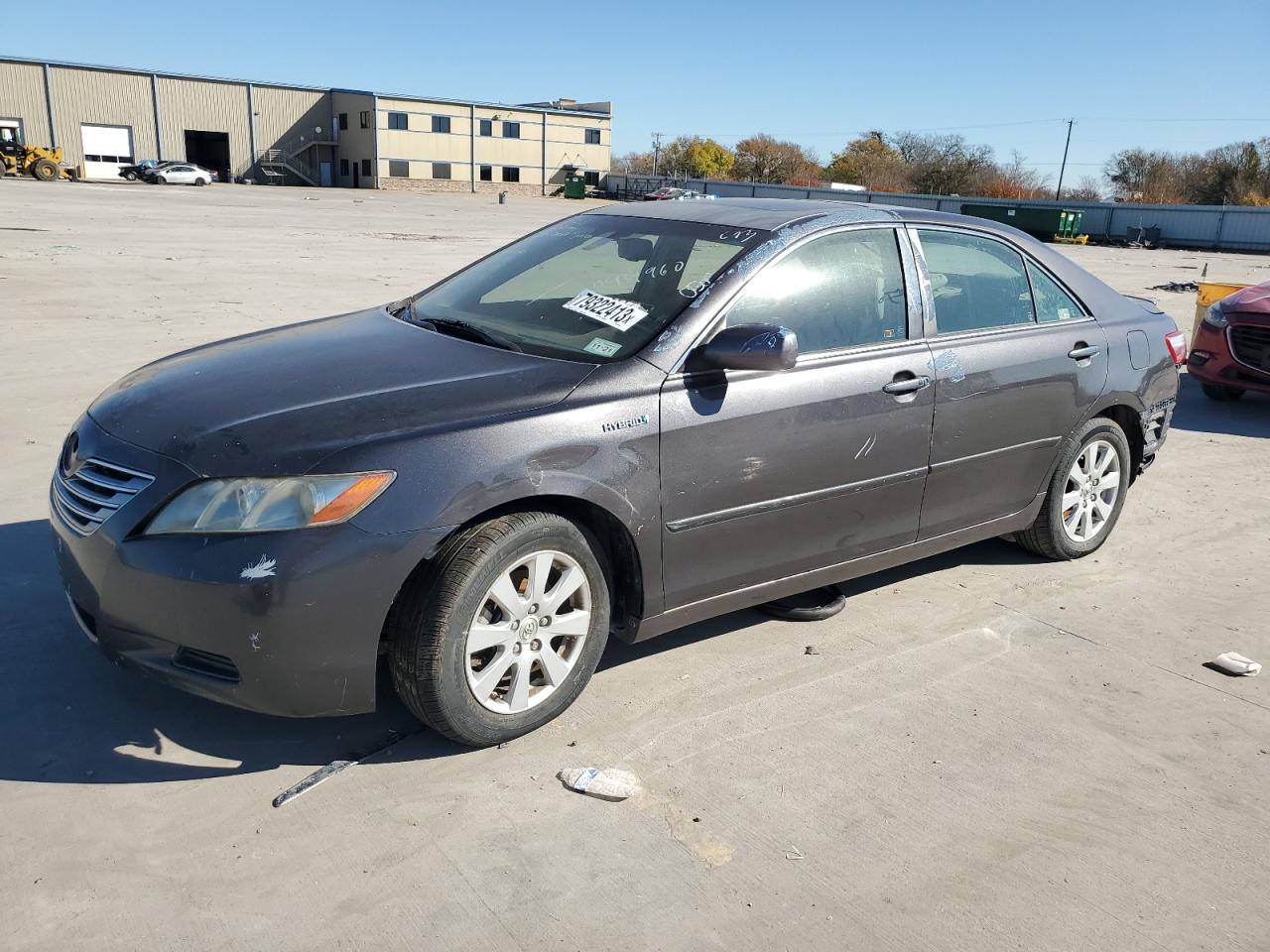 Image 1 of 2008 TOYOTA CAMRY HYBRID 2008 with VIN JTNBB46K783044960