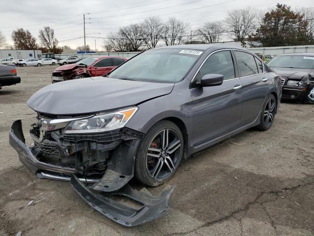 Obraz 1 z 2017 HONDA ACCORD SPORT 2017 z VIN 1HGCR2F52HA025183