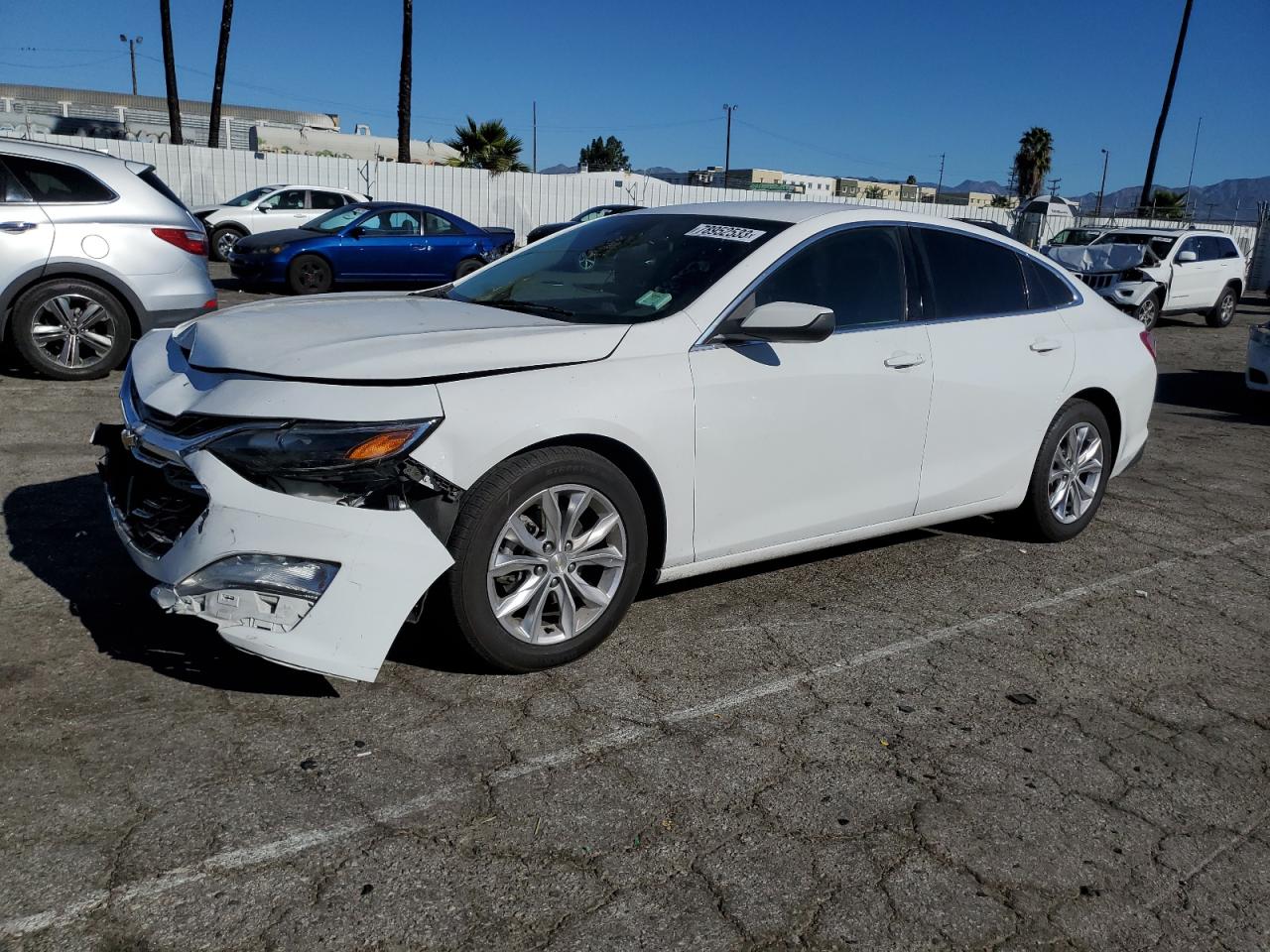 Obraz 1 z 2019 CHEVROLET MALIBU LT 2019 z VIN 1G1ZD5ST5KF123429