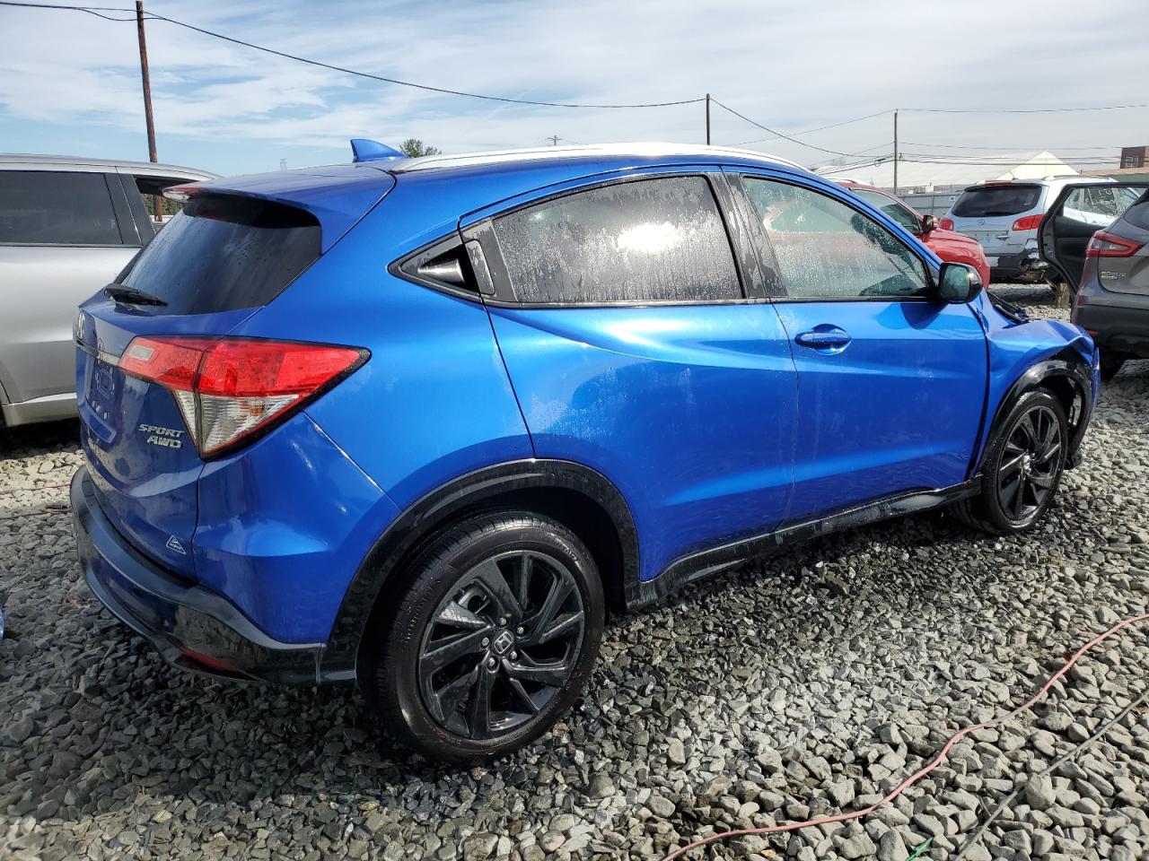 Image 3 of 2022 HONDA HR-V SPORT 2022 with VIN 3CZRU6H19NM710170