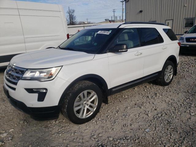 Image 1 of 2018 FORD EXPLORER XLT 2018 with VIN 1FM5K8D84JGC03881