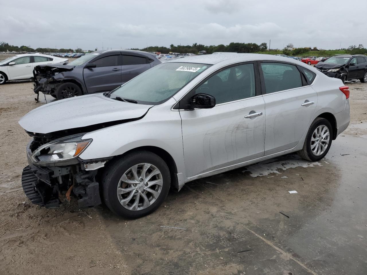 Image 1 of 2019 NISSAN SENTRA S 2019 with VIN 3N1AB7AP5KY407259