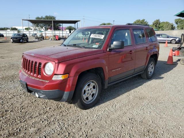 Image 1 of 2017 JEEP PATRIOT SPORT 2017 with VIN 1C4NJPBA6HD145372