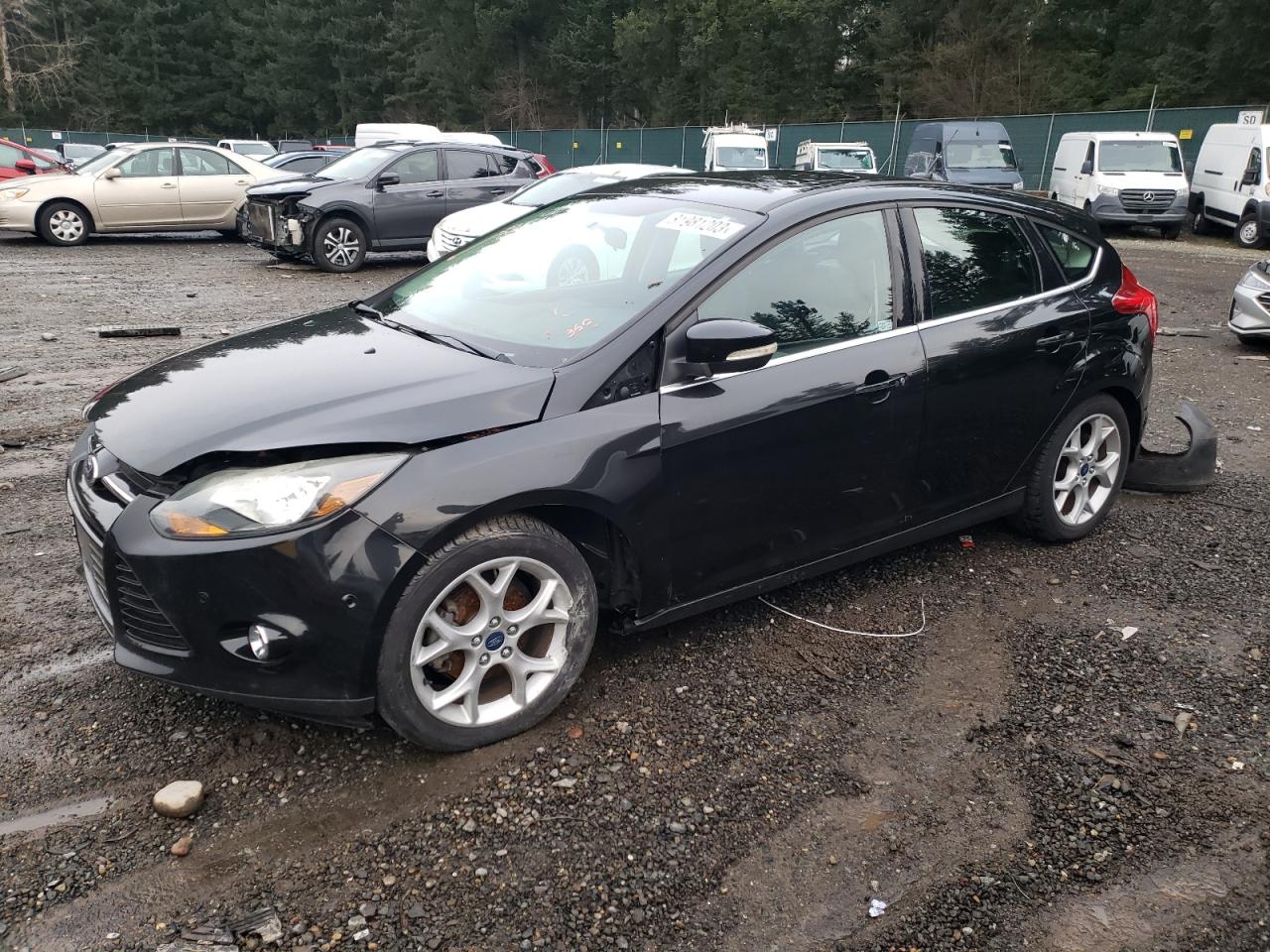 Изображение 1 2013 FORD FOCUS TITANIUM 2013 с VIN 1FADP3N21DL132283