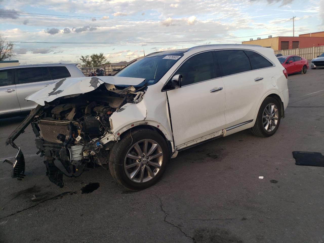 Image 1 of 2018 KIA SORENTO SX 2018 with VIN 5XYPK4A5XJG355845