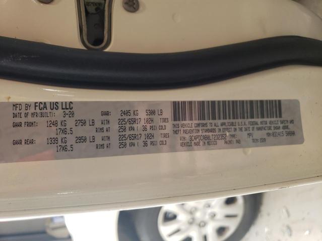 Image 3 of 2020 DODGE JOURNEY SE 2020 with VIN 3C4PDCAB0LT232352