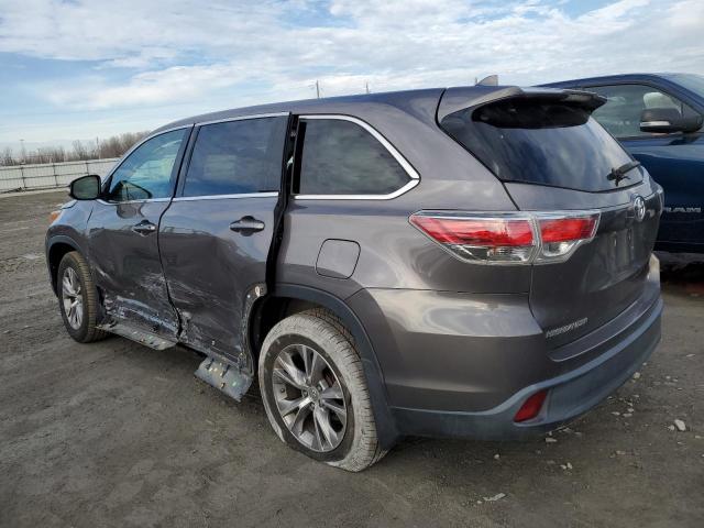 Изображение 2 2015 TOYOTA HIGHLANDER LE 2015 с VIN 5TDBKRFH8FS203342