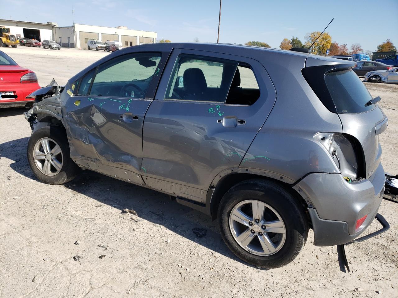 Image 2 of 2020 CHEVROLET TRAX LS 2020 with VIN 3GNCJKSB1LL196937