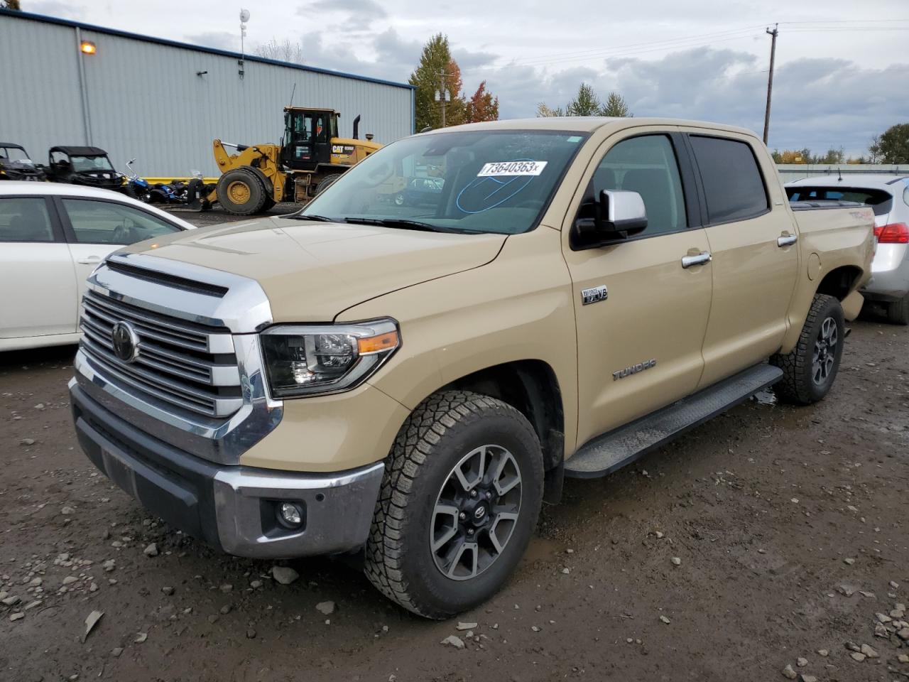 Image 1 of 2018 TOYOTA TUNDRA CREWMAX LIMITED 2018 with VIN 5TFHY5F14JX712156