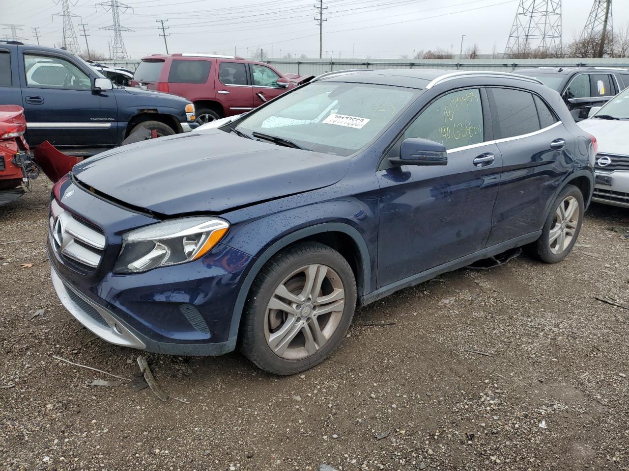 Image 1 of 2017 MERCEDES-BENZ GLA 250 4MATIC 2017 with VIN WDCTG4GB7HJ332315
