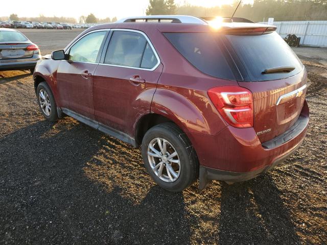 Image 2 of 2017 CHEVROLET EQUINOX LT 2017 with VIN 2GNALCEK1H1558079