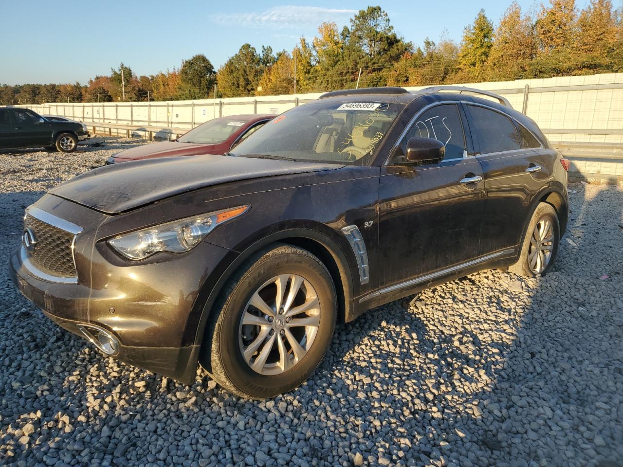 Image 1 of 2017 INFINITI QX70  2017 with VIN JN8CS1MU6HM140332