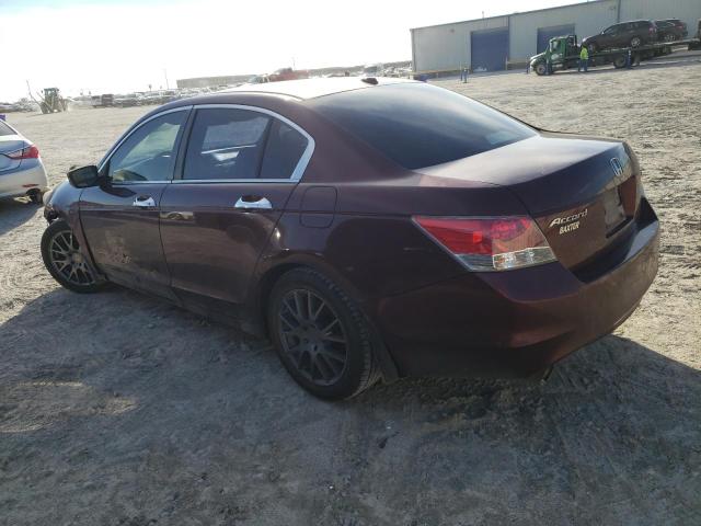 Image 2 of 2009 HONDA ACCORD EXL 2009 with VIN 1HGCP36839A045787