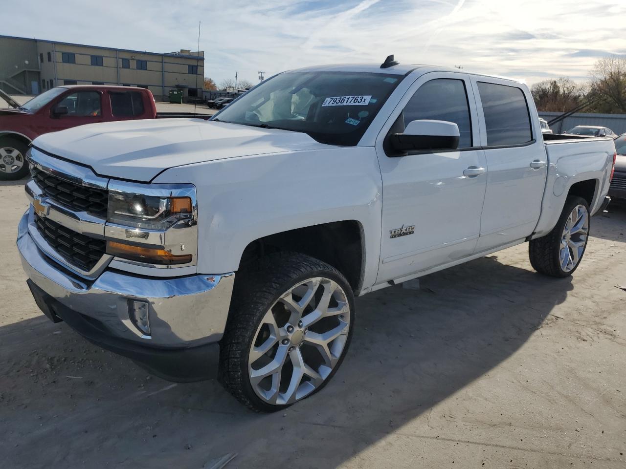 Image 1 of 2018 CHEVROLET SILVERADO C1500 LT 2018 with VIN 3GCPCREC3JG272942