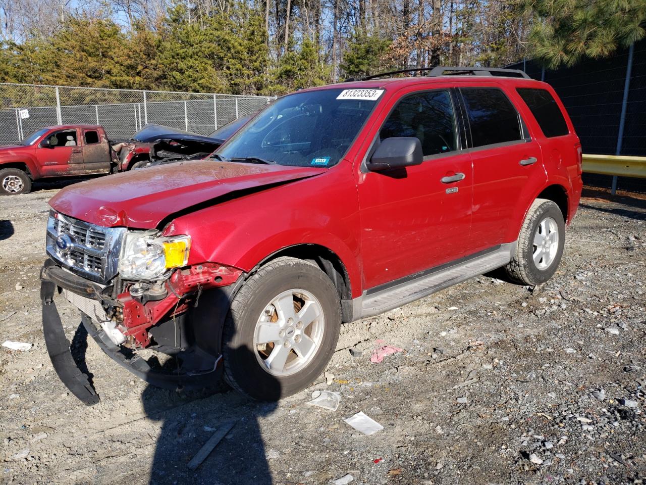 Image 1 of 2011 FORD ESCAPE XLT 2011 with VIN 1FMCU9DG8BKC35519