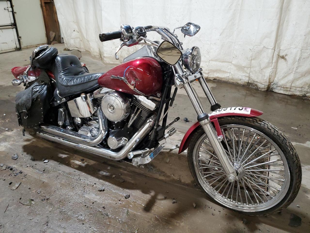 Изображение 1 1998 HARLEY-DAVIDSON FXST CUSTOM 1998 с VIN 1HD1BKL11WY049974