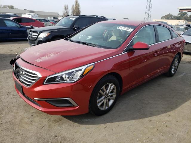 Image 1 of 2017 HYUNDAI SONATA SE 2017 with VIN 5NPE24AF0HH474927