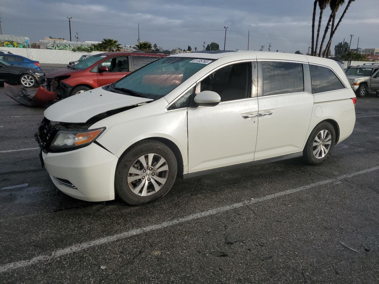 Obraz 1 z 2015 HONDA ODYSSEY EXL 2015 z VIN 5FNRL5H64FB102416