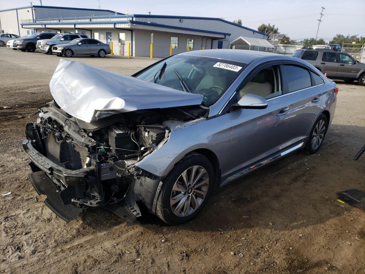 Изображение 1 2017 HYUNDAI SONATA SPORT 2017 с VIN 5NPE34AFXHH564227