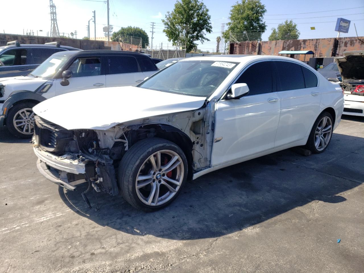 Image 1 of 2011 BMW 740 I 2011 with VIN WBAKA4C54BC392404