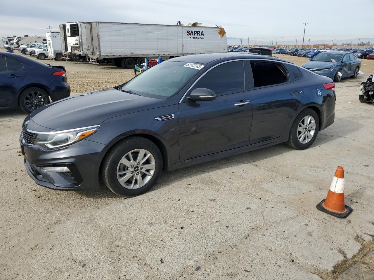 Image 1 of 2019 KIA OPTIMA LX 2019 with VIN 5XXGT4L36KG283878