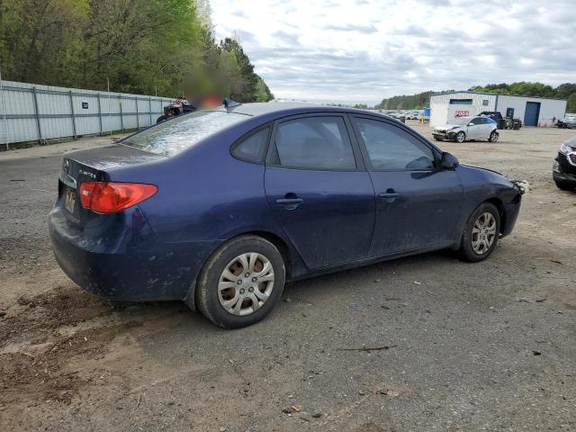 Image 3 of 2010 HYUNDAI ELANTRA BLUE 2010 with VIN KMHDU4AD1AU994632