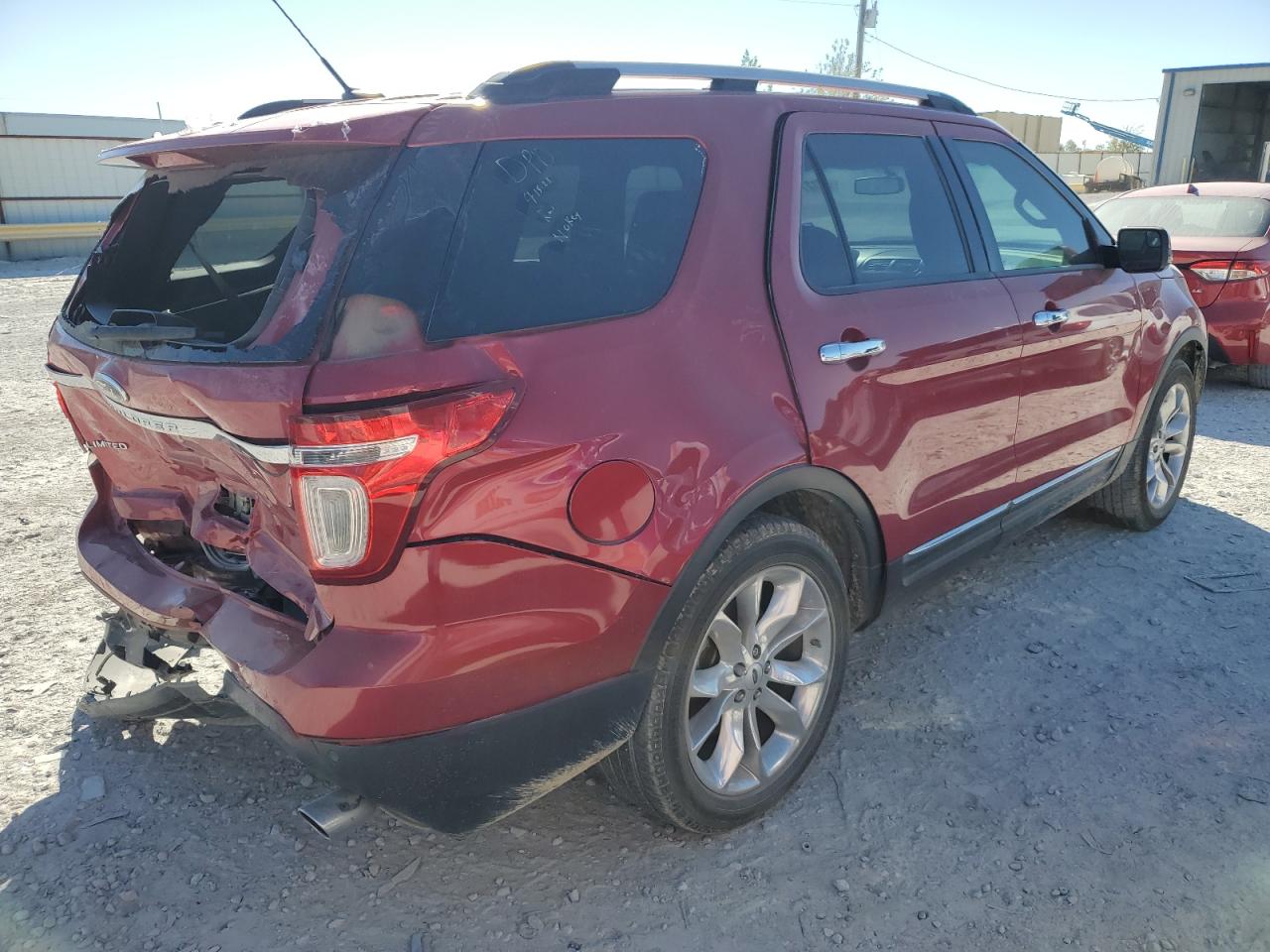 Image 3 of 2012 FORD EXPLORER LIMITED 2012 with VIN 1FMHK7F87CGA12818