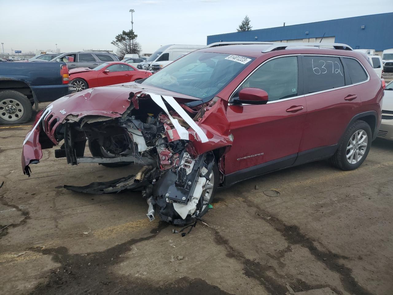 Obraz 1 z 2014 JEEP CHEROKEE LATITUDE 2014 z VIN 1C4PJLCB3EW116372