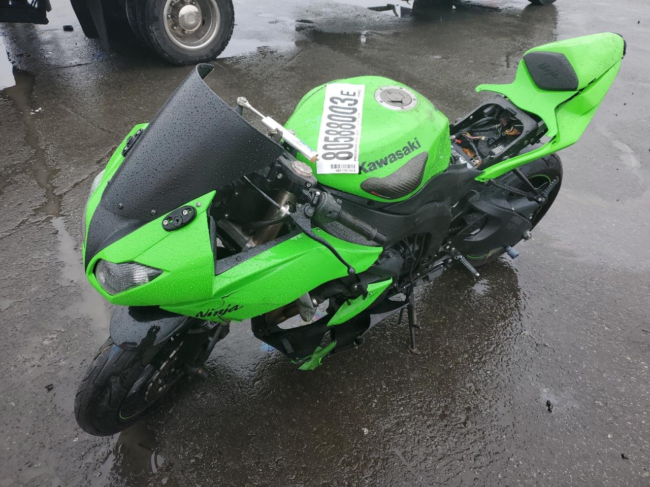 Obraz 2 z 2009 KAWASAKI ZX600 R 2009 z VIN JKAZX4R169A007798