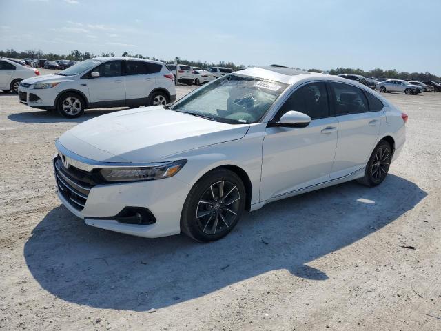 Image 1 of 2021 HONDA ACCORD EXL 2021 with VIN 1HGCV1F58MA025155