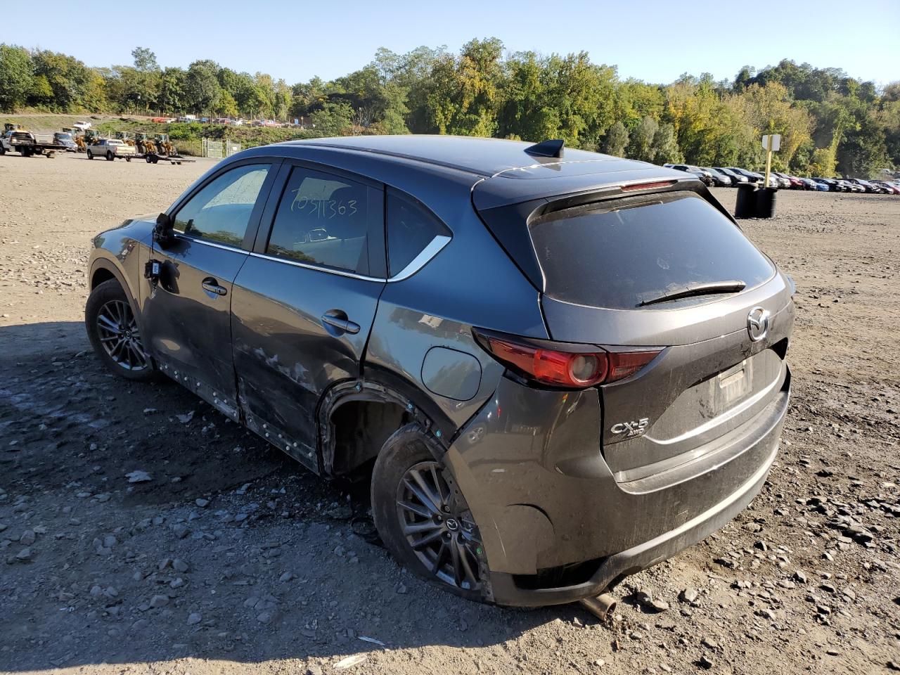 Image 2 of 2021 MAZDA CX-5 TOURING 2021 with VIN JM3KFBCM0M0318506