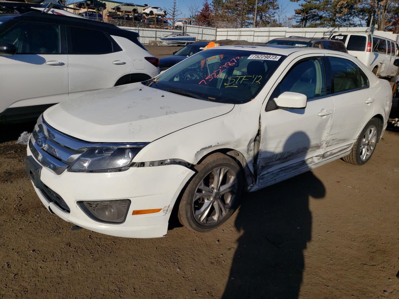 Obraz 1 z 2012 FORD FUSION SE 2012 z VIN 3FAHP0HA6CR133884