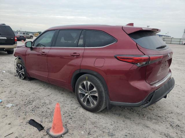 Image 2 of 2020 TOYOTA HIGHLANDER XLE 2020 with VIN 5TDGZRAH4LS002994