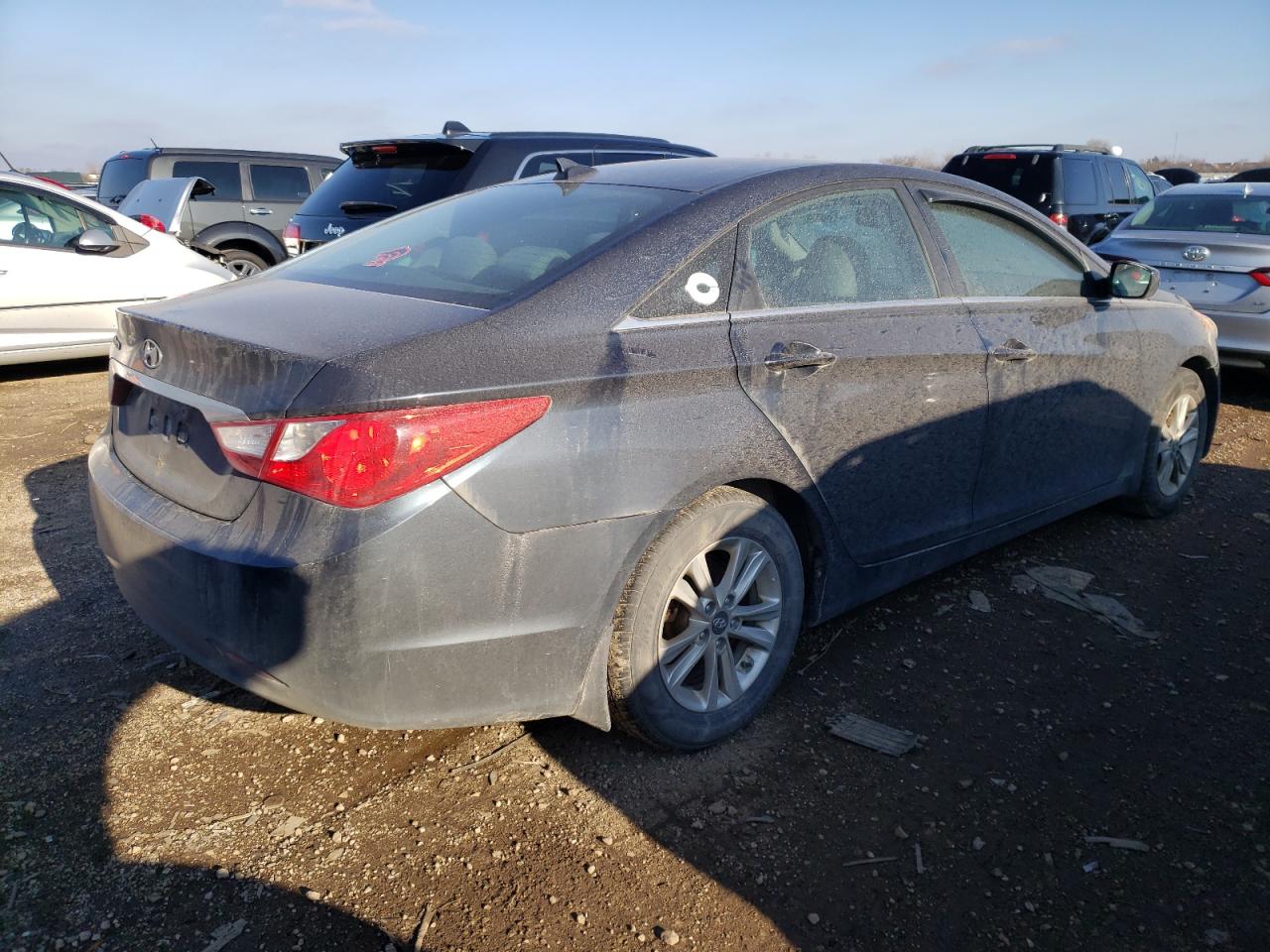 Image 3 of 2013 HYUNDAI SONATA GLS 2013 with VIN 5NPEB4AC8DH668850