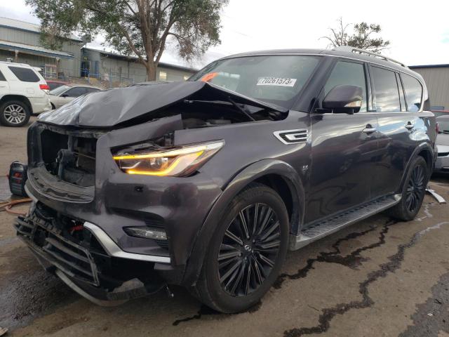 Image 1 of 2020 INFINITI QX80 LUXE 2020 with VIN JN8AZ2NE3L9250508