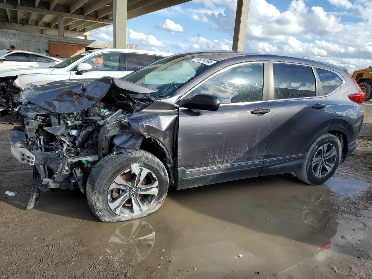 Image 1 of 2019 HONDA CR-V LX 2019 with VIN 2HKRW5H39KH402302