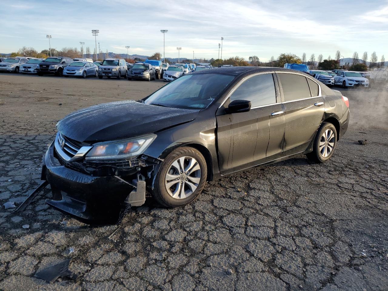 Image 1 of 2015 HONDA ACCORD LX 2015 with VIN 1HGCR2F38FA098909