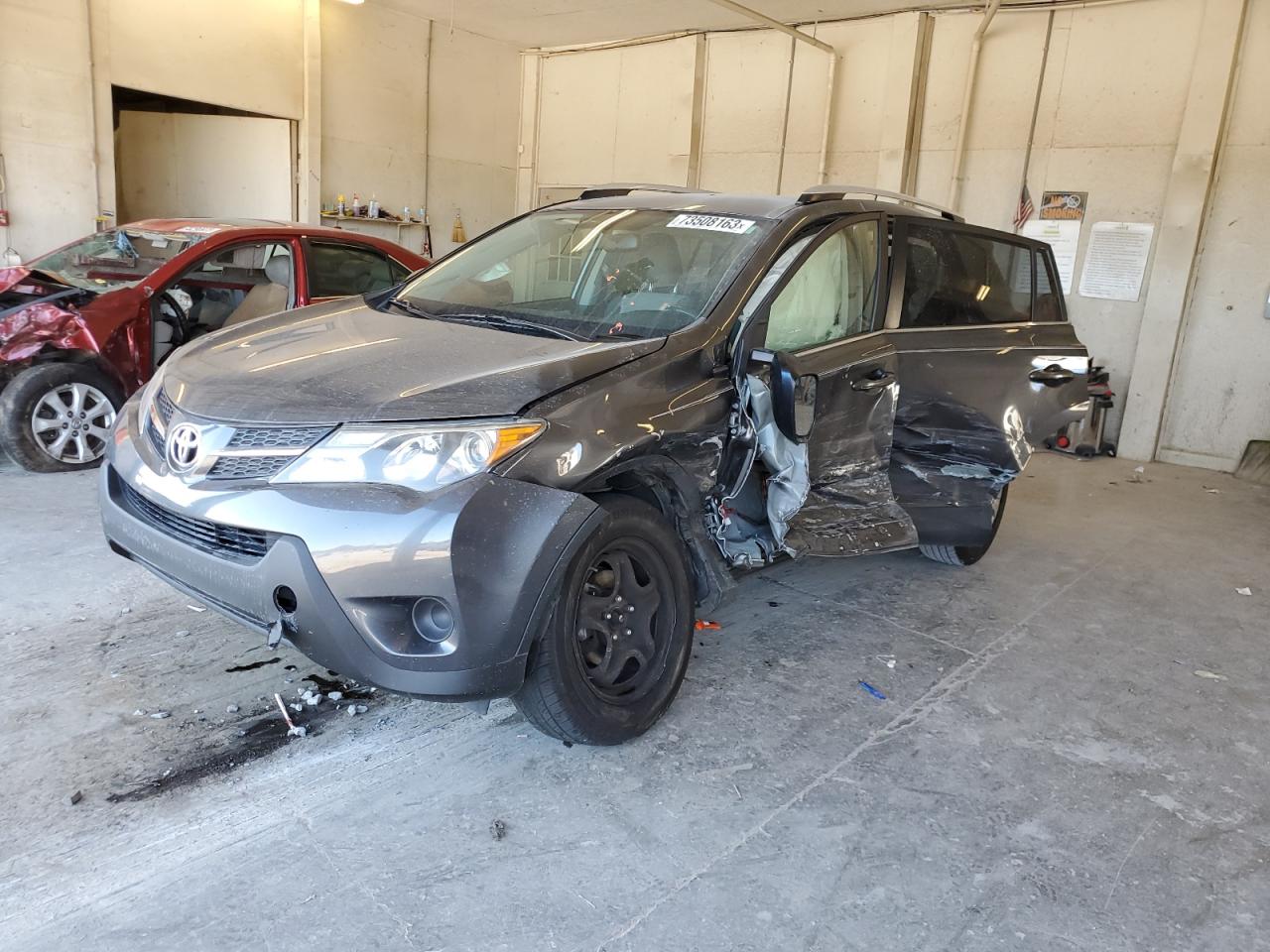 Image 1 of 2014 TOYOTA RAV4 LE 2014 with VIN JTMZFREV7ED038646
