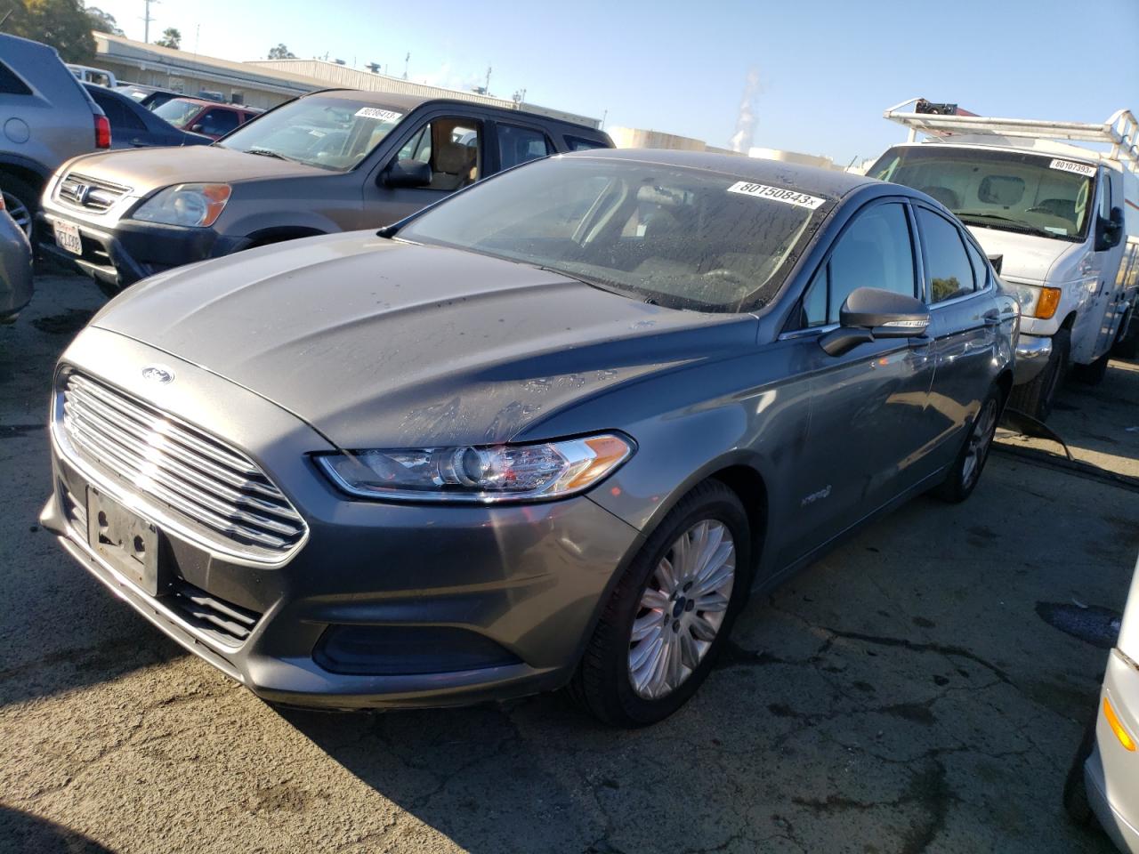 Image 1 of 2014 FORD FUSION SE HYBRID 2014 with VIN 3FA6P0LU7ER199274
