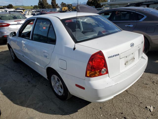 Image 2 of 2005 HYUNDAI ACCENT GL 2005 with VIN KMHCG45C05U594197