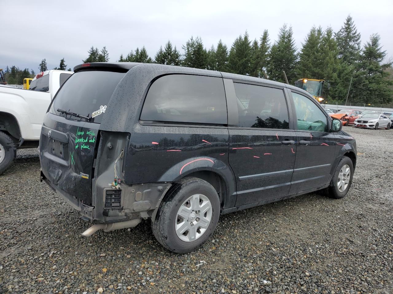 Image 3 of 2008 DODGE GRAND CARAVAN SE 2008 with VIN 2D8HN44H38R794779